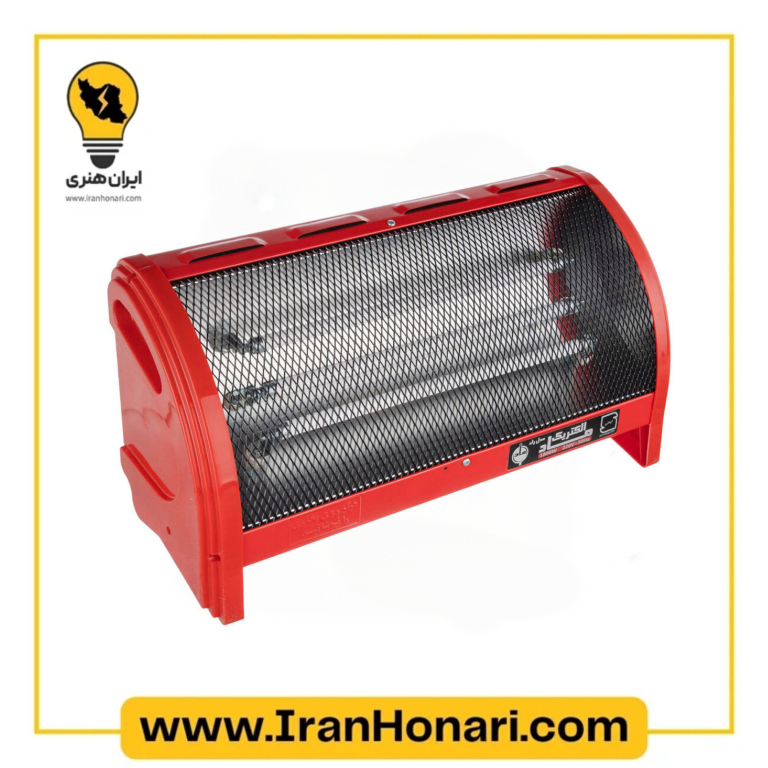 بخاری برقی سه شعله فن دار ماد الکتریک مدل آرامیس