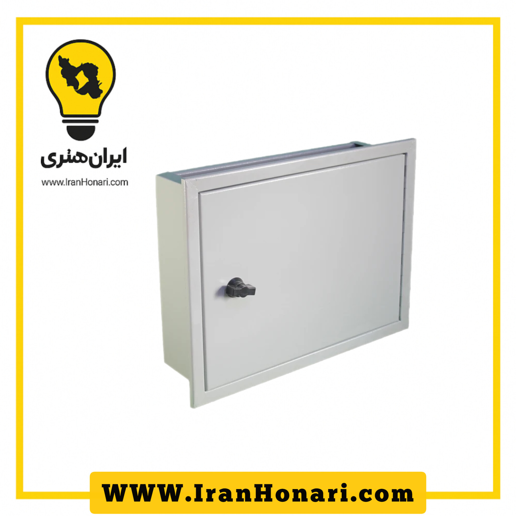 تابلو برق فلزی 40×60(توکار) قفل دار