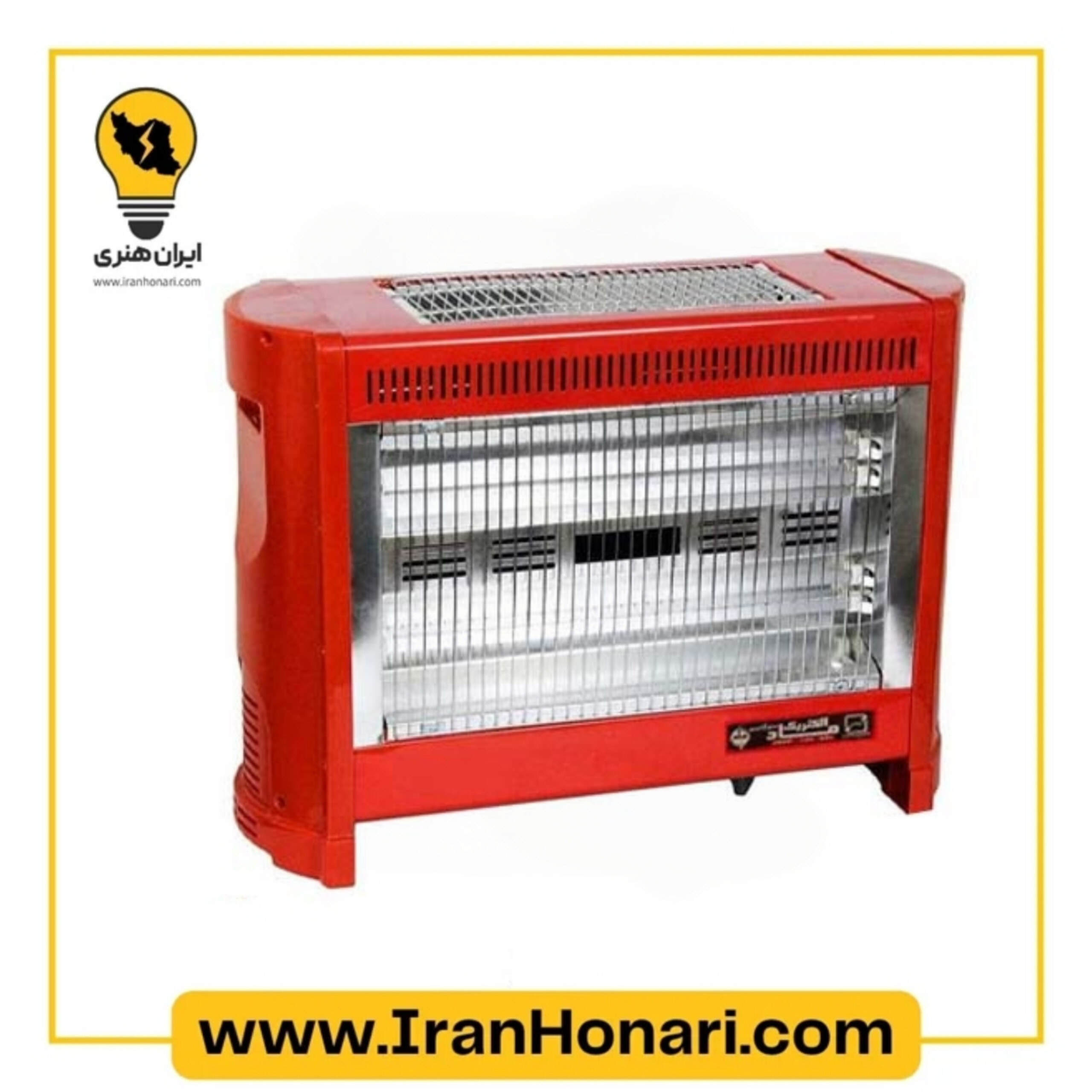 بخاری برقی شش شعله فن دار ماد الکتریک مدل آرامیس